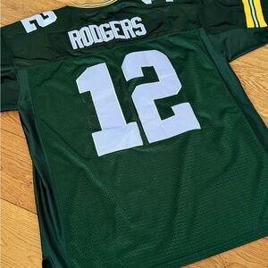 Aaron Rodgers Packers On-Field Reebok Jersey #12 Size 52 Men’s XL-XXL